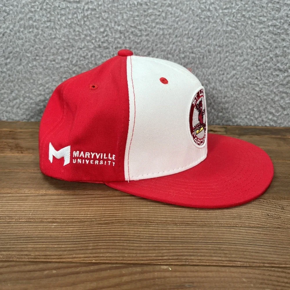 St Louis Cardinals Hat Adult Red White Snapback‎ Cap Maryville University MO